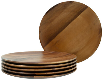 CreaTable - Nature Collection - Tellerset 6-tlg (Akazienholz)