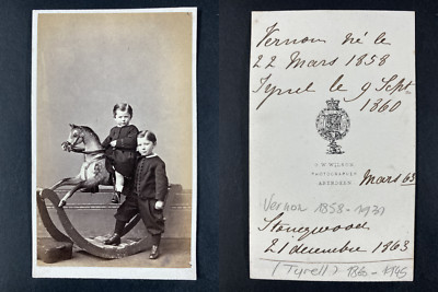 Wilson, Aberdeen, Duncan Vernon &  Tyrell Gordon Pirie Vintage cdv albumen print