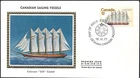 🍁Canada   #746    "SAILING VESSELS"     Brand New  1977  Colorano Silk Cachet