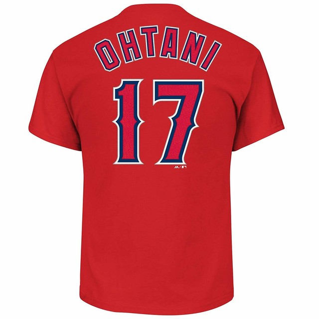 Shohei Ohtani Los Angeles Angels Youth MLB 17 Player Name & Number T
