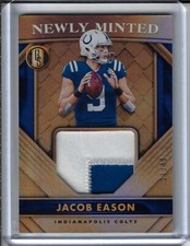 2020 Panini Gold Standard Jacob Eason NEWLY MINTED PATCH #21/49 Colts relic
