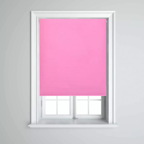100% Blackout Roller Blinds Thermal Plain Fabric Easy Fit Trimmable Window Blind - Picture 20 of 22