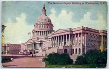 Postcard - The National Capitol Building at Washington, District of Columbia
