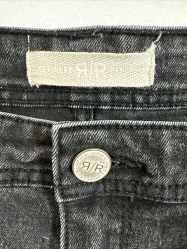 Refinery Republic R&R Jeans Boys Sz 14 (29x26) Black Stretch Straight Leg Faded - Picture 3 of 11