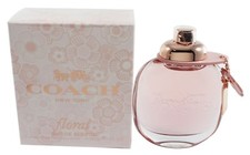 Coach New York Floral By Coach 3.0 oz./90 ml EDP Spray For Women New In Box