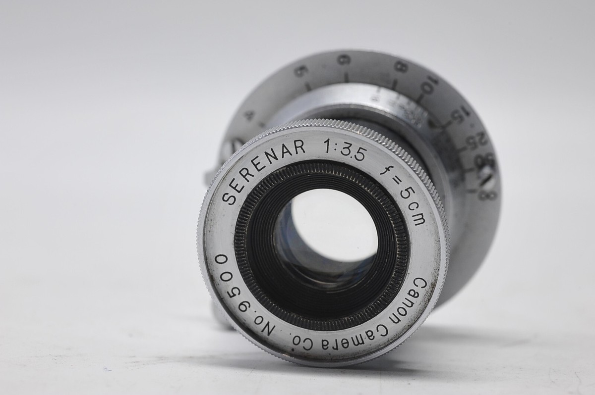 CANON LENS キヤノン Serenar セレナー 50mm f1.5 Serenar / Canon 50mm F/1.5 LSM | LENS-DB.COM