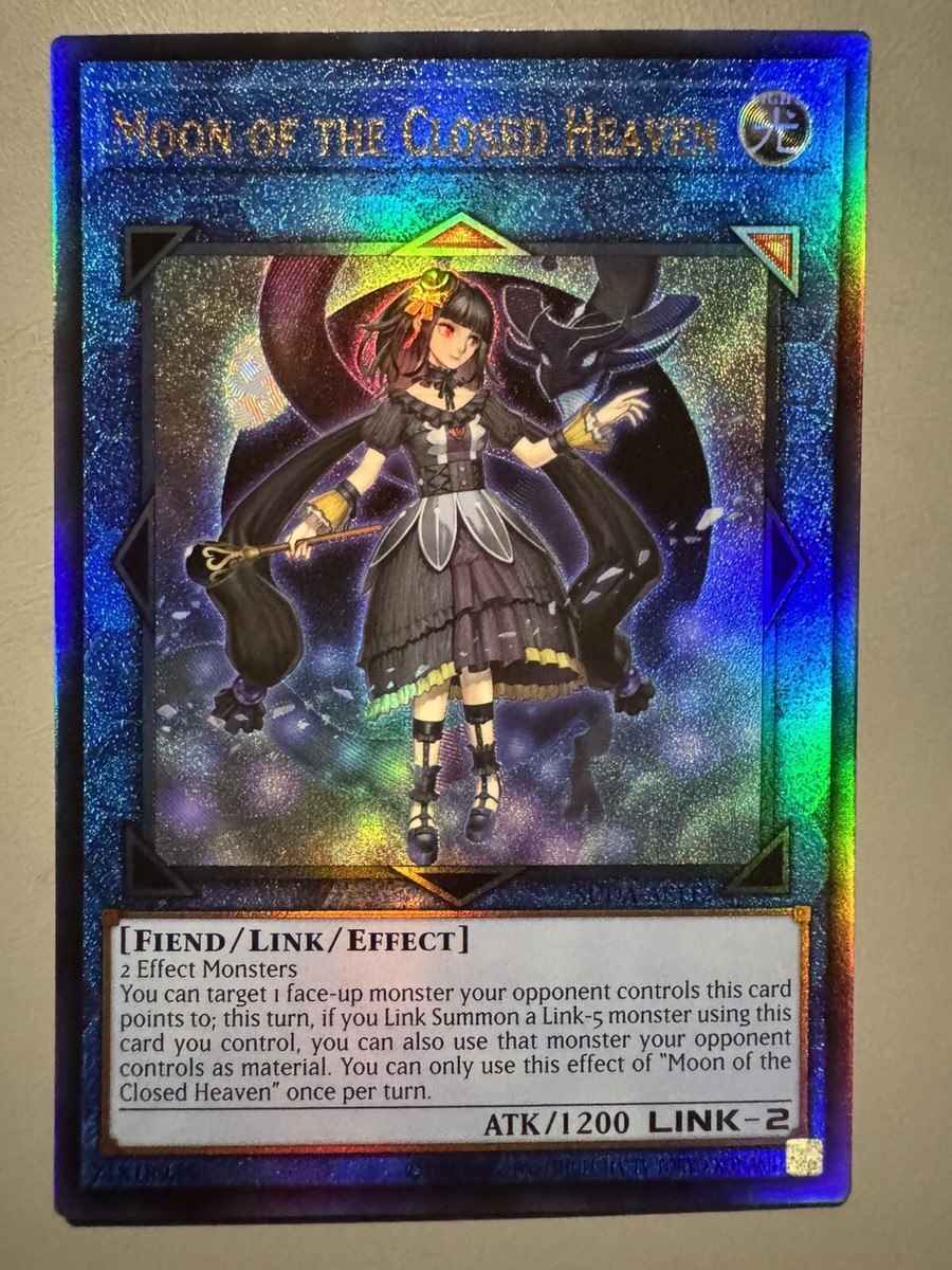 YUGIOH MOON OF THE CLOSED HEAVEN ASIA ENGLISH EDITION SUDA