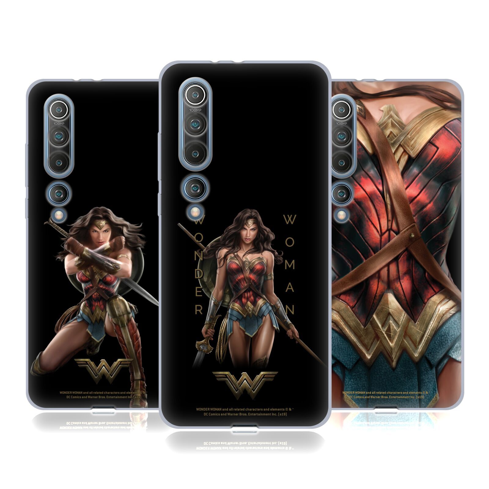 OFFICIAL WONDER WOMAN MOVIE CHARACTER ART SOFT GEL CASE FOR XIAOMI REDMI PHONES