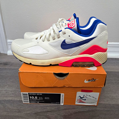Nike Air Max 180 OG 2012 Ultramarine Sail/Blue/Pink Men s Low Top 559604-146