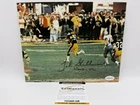 John Stallworth Signed Pittsburgh Steelers 4x SB Champ 8x10 TSE COA NFL HOF
