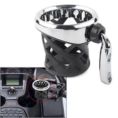 Handlebar Cup Holder Drink W/ Mesh Basket Mount For Goldwing GL1800 2001-2021 02