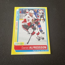 2013-14 O-Pee-Chee Stickers Daniel Alfredsson #S-DA Ottawa Senators (A26)