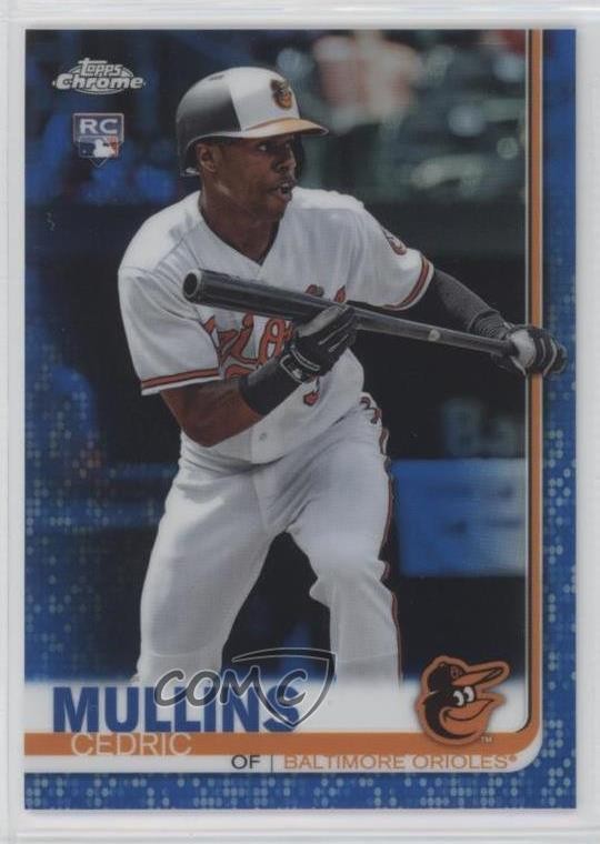 2019 Topps Chrome Blue Refractor 39/150 Cedric Mullins #52 09k3