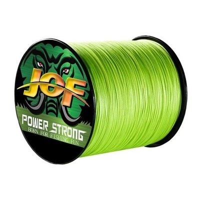 JOF 4 Strands Fishing Line 300/100M Braided PE Fishing Strong Fishing Line Multi