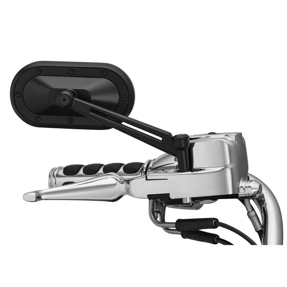 Espejos industriales pesados Kuryakyn - negro satinado 1737 Foto 4 de 4