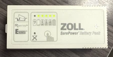 Zoll R/E Series SurePower  Li-Ion Battery  8019-0535-01 TESTED