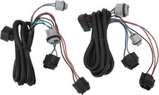 Driver Passenger Side Tail Lamp Wiring Harness Compatible With Chevy Silver...