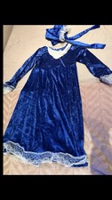 Girls VICTORIAN GIRLS OUTFIT DRESS AND HAT BONNET Age 5-7 yrs