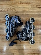 Rollerblade Carbon 100 - Men  s Size 9.5 - Marathon Series Fitness - Carbon Fiber