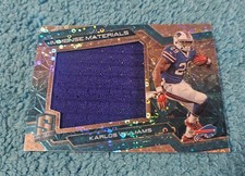 2016 Spectra Immense Materials Karlos Williams Buffalo Bills Blue 76/99 #17