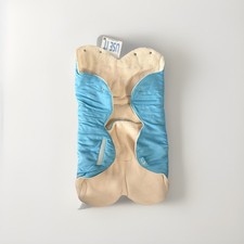 WALLA BOO! Faux Suede Baby Blanket With Plush Lining