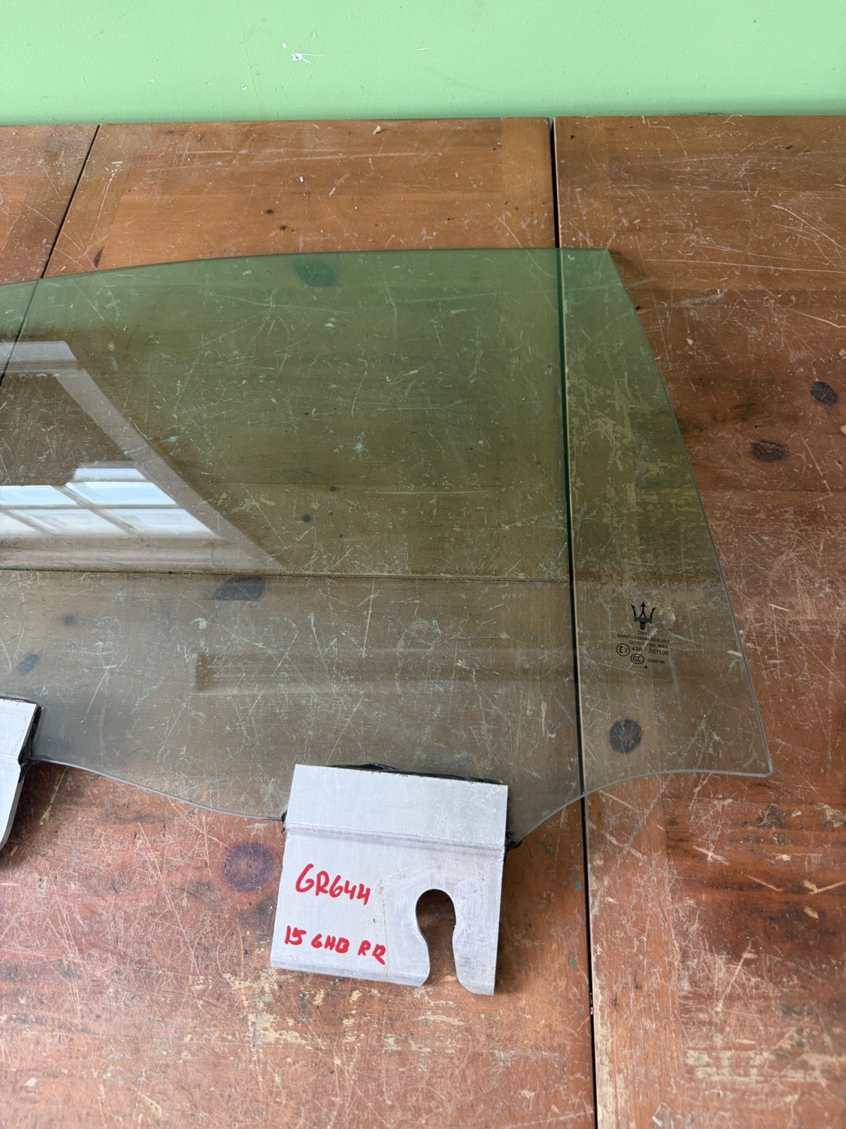 2014-2022 Maserati Ghibli Right Rear Side Door Window Glass OEM