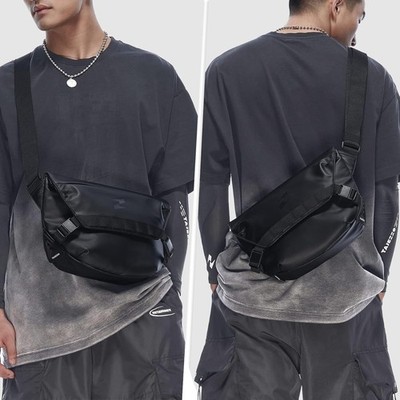 Waterproof Magnetic Clasp Briefcase Crossbody Bag Small Backpack perfit school