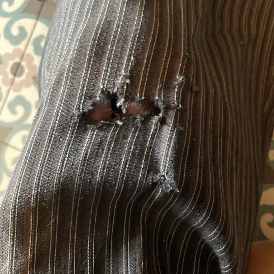 Ancien Pantalon De Sortie Paysans  - Photo 3/4