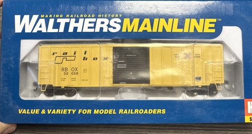 Walthers MainLine HO 910-1820 50’ ACF Exterior Post Boxcar Railbox Nuevo en Caja CC | Zustand: New