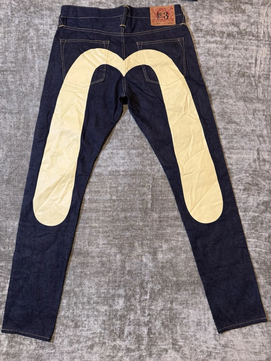 EVISU Denim Jeans Men's Regular 34 in Inseam for sale | eBay