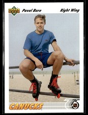 1991-92 Upper Deck #54 Pavel Bure Hockey Card 0501P