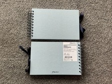 2 x Paperchase Small Scrapbook In Blue New