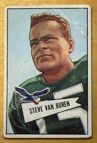 Steve Van Buren #45 1952 Bowman Small card