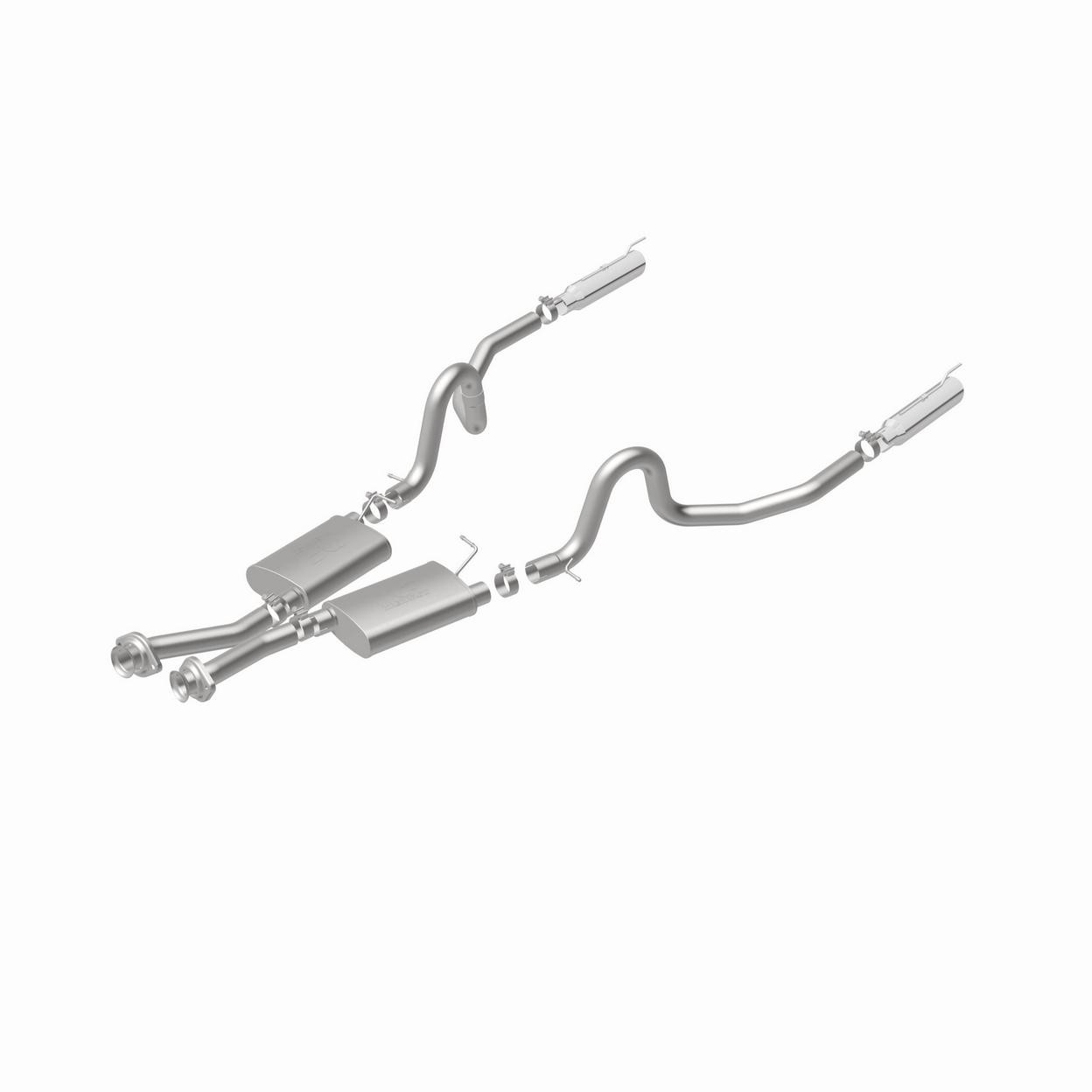 Exhaust System Kit for 2003-2004 Ford Ford GT 4.6L V8 GAS SOHC