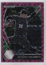 2021 Panini Prizm Draft Picks Pink Velocity Prizm Anthony Solometo #PDP37 18d9