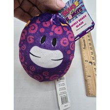 BEARS vs. DONUTS Swirly Beary Glaze Berry Donut Print Beanbag Plush 024