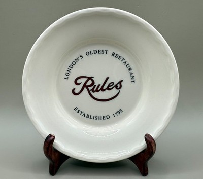 Mason's Ironstone kleine Schale - Rules, Londons ältestes Restaurant