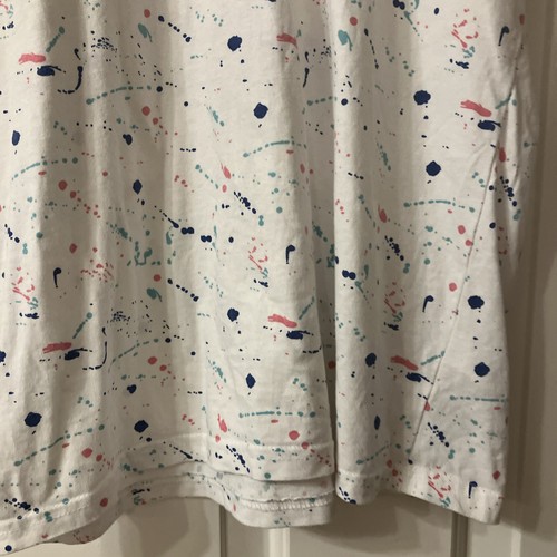 Boys Primark Age 11-12 Years White Paint Splash T-shirt Summer Shirt Sleeve Top - Picture 9 of 15