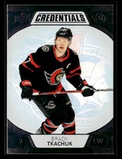 2022-23 Upper Deck Credentials - #58 Brady Tkachuk - Ottawa Senators