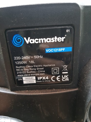 Vacmaster VOC1218PF Artificial Grass Vacuum Cleaner 18 L – Blue - Picture 43 of 54