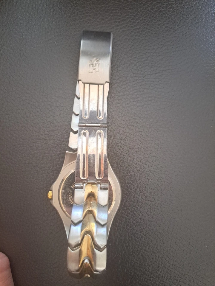 Helbros men’s watch NIB- 2 tone. Gold and silver - Image 2 of 3