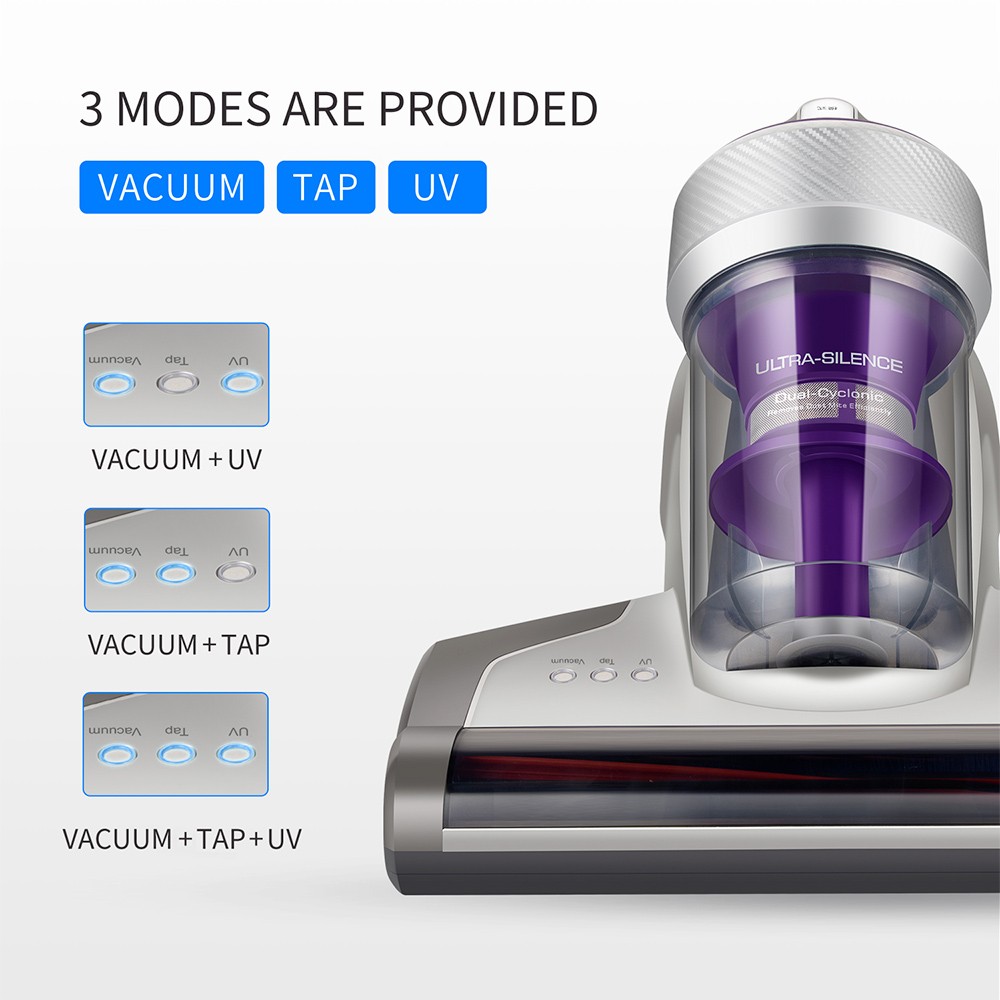 Jimmy JV35 Mattress Vacuum Cleaner 480W Bed Mite Vacuum Cleaner With UV-C+60°C