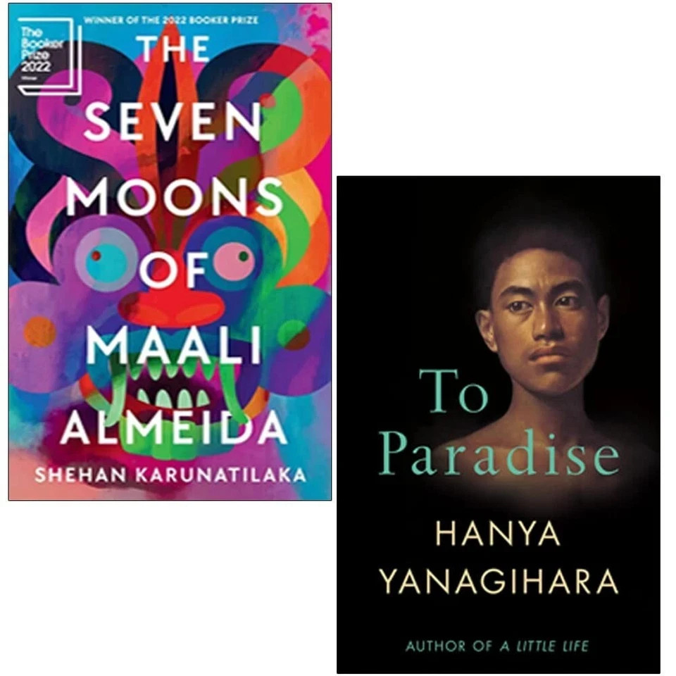 The Seven Moons of Maali Almeida, To Paradise Hanya Yanagihara 2 Books Set