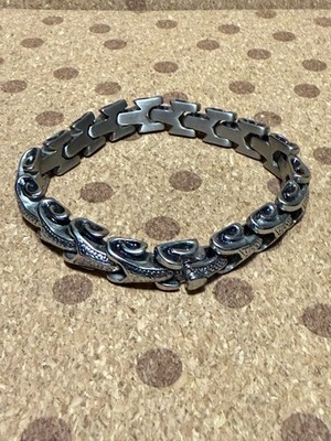 Men s Stainless Steel Dragon Tail Bracelet INOX 316L