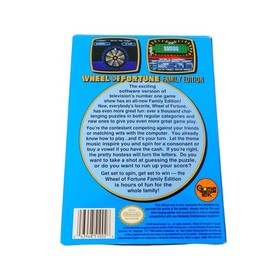 Wheel of Fortune NES Family Edition 1990 CIB Complete Tested Clean