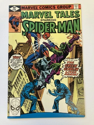 Marvel Tales 113 VF+ 8.5 Reprints Amazing Spider-Man Green Goblin $7 Flat Ship!