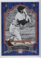 2012 Panini Cooperstown Blue Crystal Collection 418/499 Phil Rizzuto #96 HOF 0q5