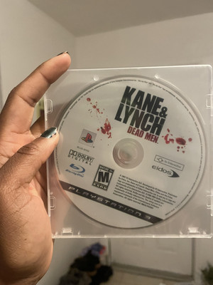 Kane & Lynch Dead Men (Sony PlayStation 3 - PS3, 2007) Disc Only - FAST SHIPPING