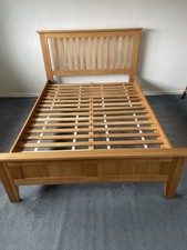 Solid Hardwood Standard Double Bed Frame
