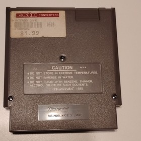 Konami Blades of Steel Nintendo NES Ice Hockey Game Cartridge